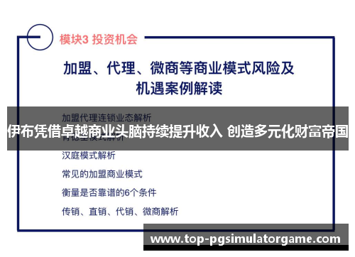 伊布凭借卓越商业头脑持续提升收入 创造多元化财富帝国