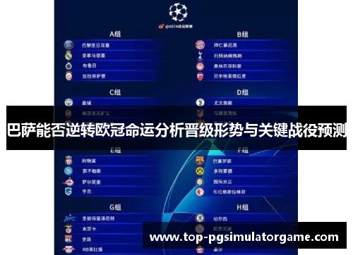 巴萨能否逆转欧冠命运分析晋级形势与关键战役预测