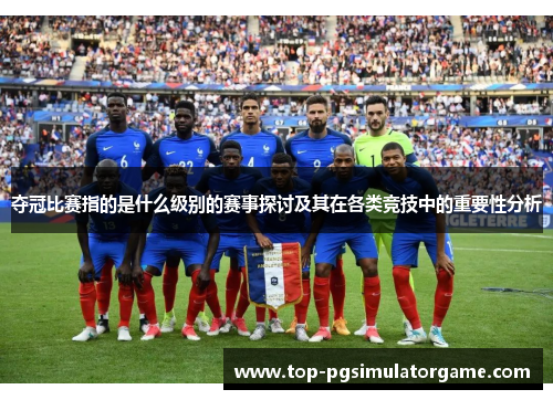 夺冠比赛指的是什么级别的赛事探讨及其在各类竞技中的重要性分析